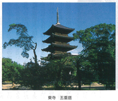 東寺　五重塔