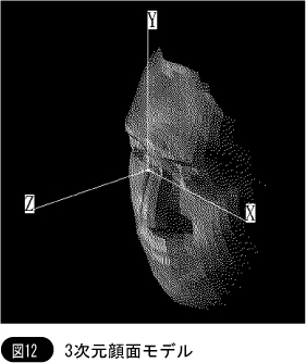 3次元顔面モデル