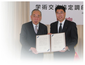 中国・天津科技大学と学術交流協定を締結