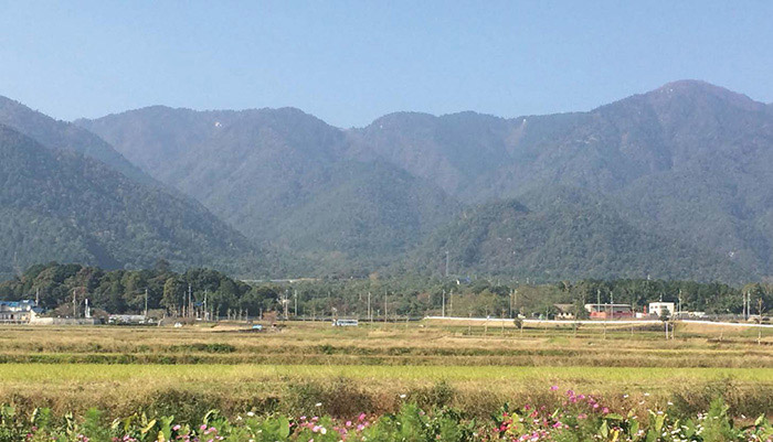 滋賀県の蓬莱山 1