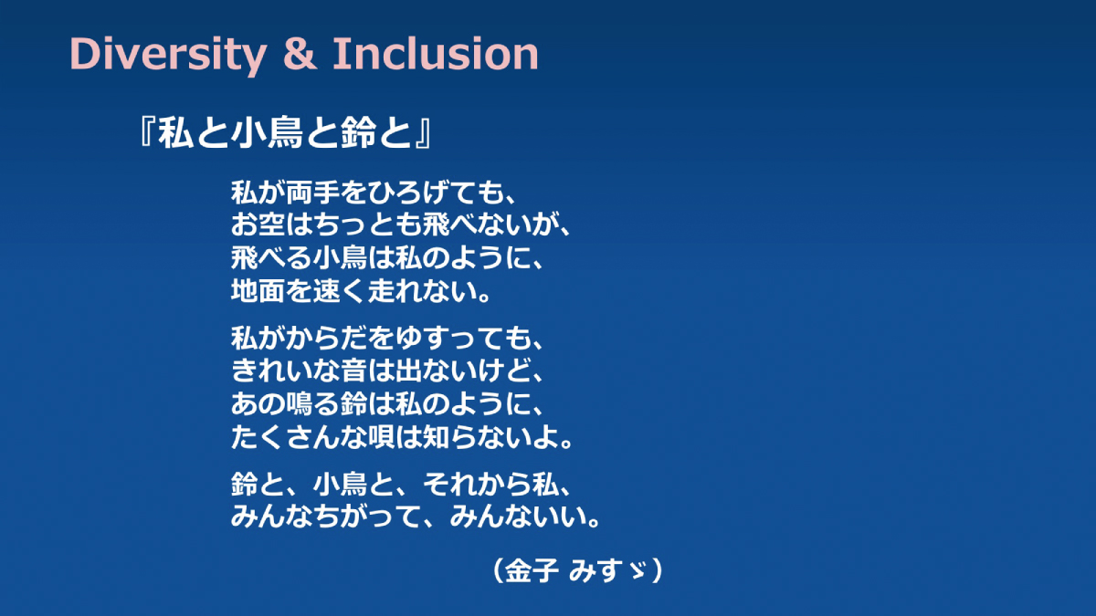 図6 Diversity & Inclusionを考える