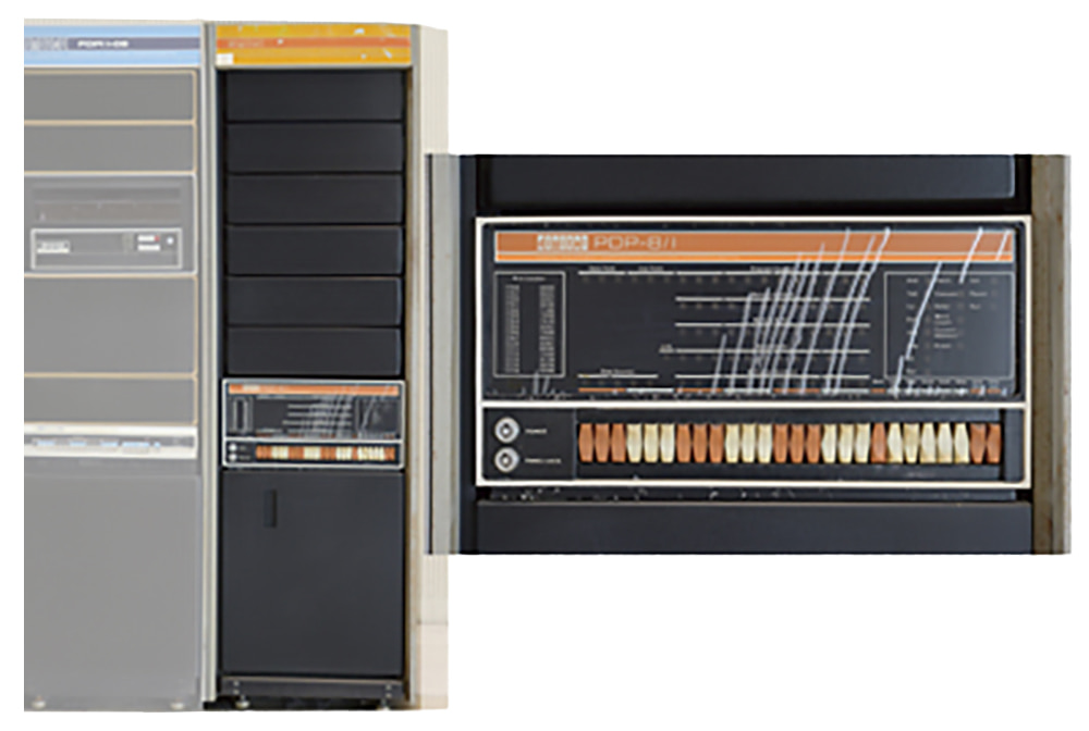 DEC PCP-8（京都コンピュータ学院KCG資料館所蔵）